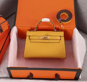 エルメス  ケリーミニ2 KELLY MINI 2 イエロー x ゴールド