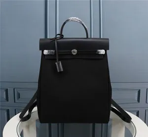 エルメス  Rucksack Herbag a dos Zip retourne バックパック ブラック（H077670CKAB）