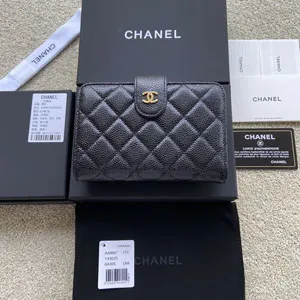CHANEL シャネル  二つ折り財布 A48667 15x10x2.5CM