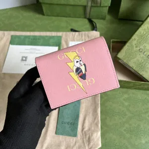 グッチ GUCCI 701009 ライトニングボルト ばなにゃ プリント カードケース