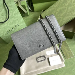 GUCCI グッチ 497985 GGマーモントミニバッグチェーン付き