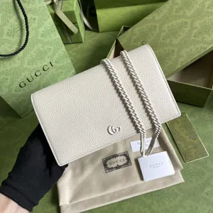 GUCCI  グッチ 497985 GGマーモントミニバッグチェーン付き