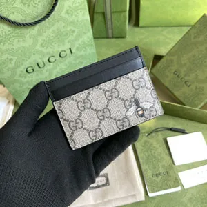 GUCCI グッチ 451277 キングスネーク プリント GGスプリーム カードケース