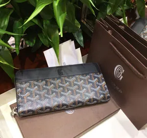ゴヤール GOYARD マティニョンGM ウォレット ブラック 長財布004