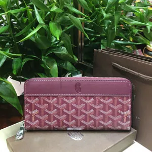 ゴヤール GOYARD マティニョンGM ウォレット ボルドー 長財布009