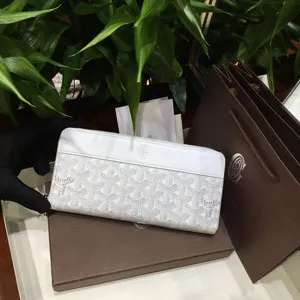 ゴヤール GOYARD マティニョンGM ウォレット ホワイト 長財布011