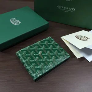 ゴヤール GOYARD ヴィクトワール ウォレット グリーン（VICTO8PMLTY09CL09X）