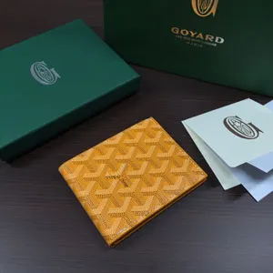 ゴヤール GOYARD ヴィクトワール ウォレット イエロー（VICTO8PMLTY08CL08X）