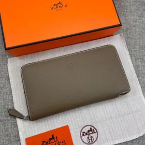 HERMES エルメス クラシック 長財布 牛革 エトープ 045