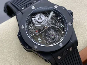 【HB工場出品】ウブロ HUBLOT ビッグバン トゥールビヨン オートマティック ブラックマジック 419.CI.0170.RX