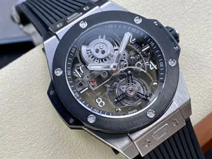 【HB工場出品】ウブロ HUBLOT  ビッグバン トゥールビヨン シルバーケース 419.CI.0170.RX