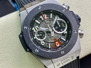 【HB工場出品】ウブロ ウブロ HUBLOT ビッグバン ウニコ チタニウムセラミック 441.NM.1170.RX