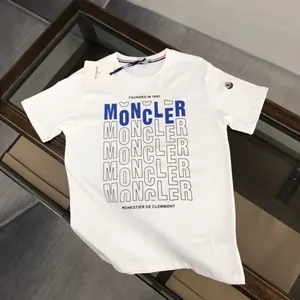 Moncler モンクレール 2024ss新作の丸首プルオーバーのコットンTシャツ 007