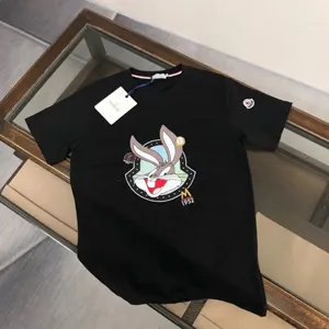 Moncler モンクレール 2024ss新作の丸首プルオーバーのコットンTシャツ 004