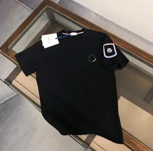 Moncler モンクレール 2024ss新作の丸首プルオーバーのコットンTシャツ 2色 035