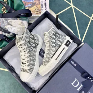 ディオール Dior B23 ハイトップスニーカー ディオール オブリーク キャンバス（3SH118YJP_H069）