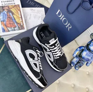 ディオール DIOR B30 スニーカー ブラック メッシュ & テクニカル ファブリック（3SN279ZMB_H969）