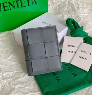 BOTTEGA VENETA ボッテガヴェネタ 二つ折りファスナーウォレット（651381VCQC41233）