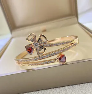 【BVLGARI】ブルガリ フィオレヴァー ブレスレット ピンクゴールド（360056）