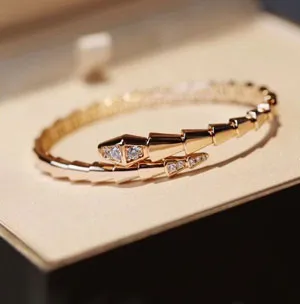 【BVLGARI】ブルガリ セルペンティ ヴァイパー ブレスレット ピンクゴールド（360704）