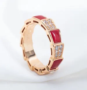 【BVLGARI】ブルガリ セルペンティ バイパー リング ピンクゴールド（AN857927）