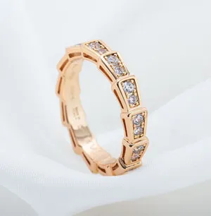 【BVLGARI】ブルガリ セルペンティ ヴァイパー リング ピンクゴールド（349701）