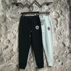 Chrome Hearts ホースシュープリント クラシック カジュアル スウェットパンツ ブラック/グレー 2色（Chrome Hearts 96）