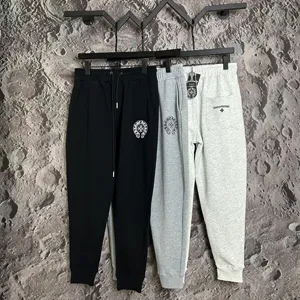 Chrome Hearts ホースシューロゴ 伸縮性 カジュアル スウェットパンツ 3色（Chrome Hearts 93）