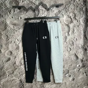 Chrome Hearts カジュアル スウェットパンツ ブラック＆グレー 2色（Chrome Hearts 92?）