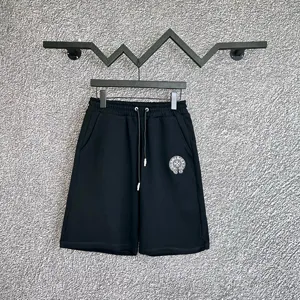 Chrome Hearts ホースシューロゴ 伸縮性 カジュアル スポーツショーツ ブラック（Chrome Hearts 73）