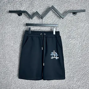 Chrome Hearts クロスロゴ エラスティックバンド カジュアル スポーツショーツ ブラック（Chrome Hearts 72）