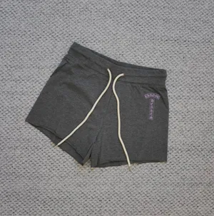 新モデル入荷！Chrome Hearts ニューロマンティック パープルTシャツ サンスクリットプリント ショートパンツ グレー（Chrome Hearts 11）