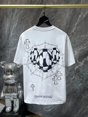 Chrome Hearts 25ss Matty Boy メッシュ グラフィティ 半袖Tシャツ ホワイト（Chrome Hearts 161）
