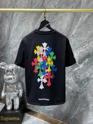Chrome Hearts 25ss クラシックカラー ファントムクロス 半袖Tシャツ ブラック（Chrome Hearts 154）