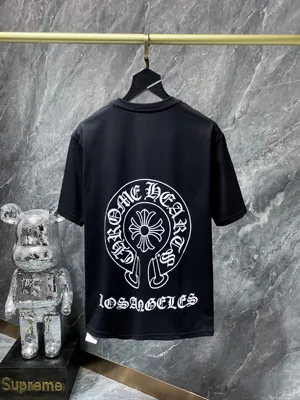 Chrome Hearts 25ss ラスベガスシティ限定 クラシック ホースシュー ショートスリーブTシャツ ブラック（Chrome Hearts 147）