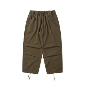 Chrome Hearts 25SS ピュアコットン ドローストリング パラトルーパーパンツ ミリタリーグリーン ブラック（Chrome Hearts 198）