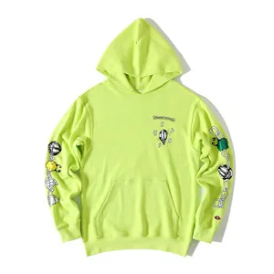 Chrome Hearts x Matty Boy Chain Game Hoodie Neon Yellow クロムハーツ x マッティボーイ パーカー ネオンイエロー（Chrome Hearts 386?）
