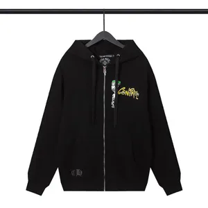 Chrome Hearts Matty Boy Zip-Up Hoodie クロムハーツ マッティボーイ ジップアップ パーカー ブラック（Chrome Hearts 363）