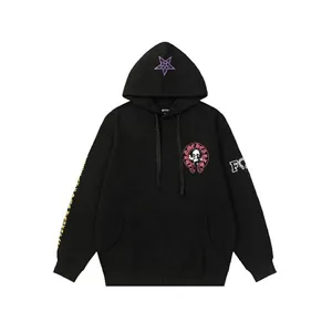 Chrome Hearts .com Foti Hoodie クロムハーツ ドットコム フォティ パーカー ブラック（Chrome Hearts 358）