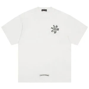 Chrome Hearts 23ss Harajuku Style T-Shirt クロムハーツ 23ss 原宿 スタイル プリント Tシャツ ホワイト（Chrome Hearts 489）