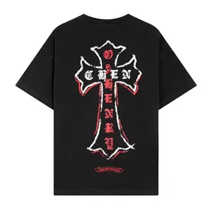 Chrome Hearts 23ss Cross Print T-Shirt クロムハーツ 23ss バック プリント Tシャツ ブラック（Chrome Hearts 484）