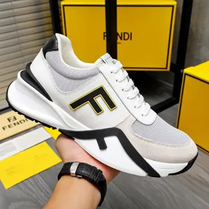 フェンディ フロー スニーカーシリーズ ホワイト カジュアルスニーカー（FENDI 96）