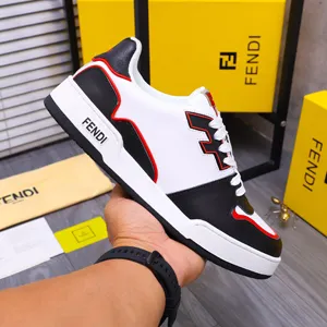 フェンディ マッチスニーカーシリーズ ブラック＆ホワイトスニーカー（FENDI 89）