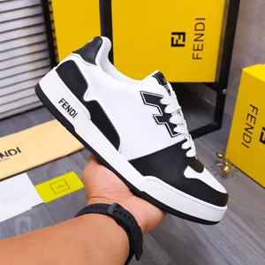 フェンディ マッチスニーカーシリーズ ブラック＆ホワイトスニーカー 4色（FENDI 90）