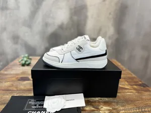 CHANEL シャネル 2023年春夏 ホワイト メッシュ キルティング ローカット カジュアル スニーカー（ホワイト レース）(G39802-Y56332-K5576)