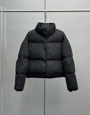 モンクレール シトリン レディース ショートローフカラー ダウンジャケット ブラック (J20931A00172595HQ999)