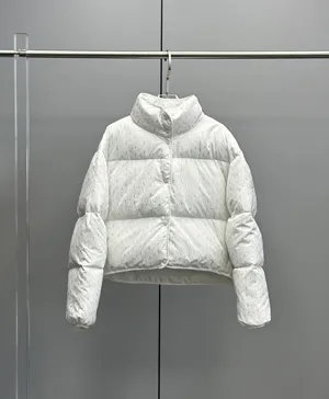 モンクレール シトリン レディース ショートローフカラー ダウンジャケット ホワイト (J20931A00172595HQ999)