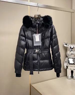 モンクレール ヴェルニ 秋冬 スキーコレクション レディース ブラック ダウン スキージャケット (J20981A00061539YL999)