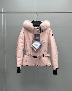 モンクレール ラプランス GORE-TEX スキーコレクション レディース フーデッド スキージャケット パステルピンク (K20981A00024597MO)
