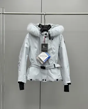 モンクレール ラプランス GORE-TEX スキーコレクション レディース フーデッド スキージャケット ヘイズブルー (K20981A00024597MO)
